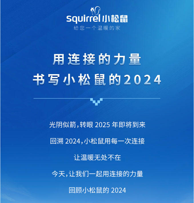 用连接的力量，书写小松鼠的2024_威世曼壁挂炉